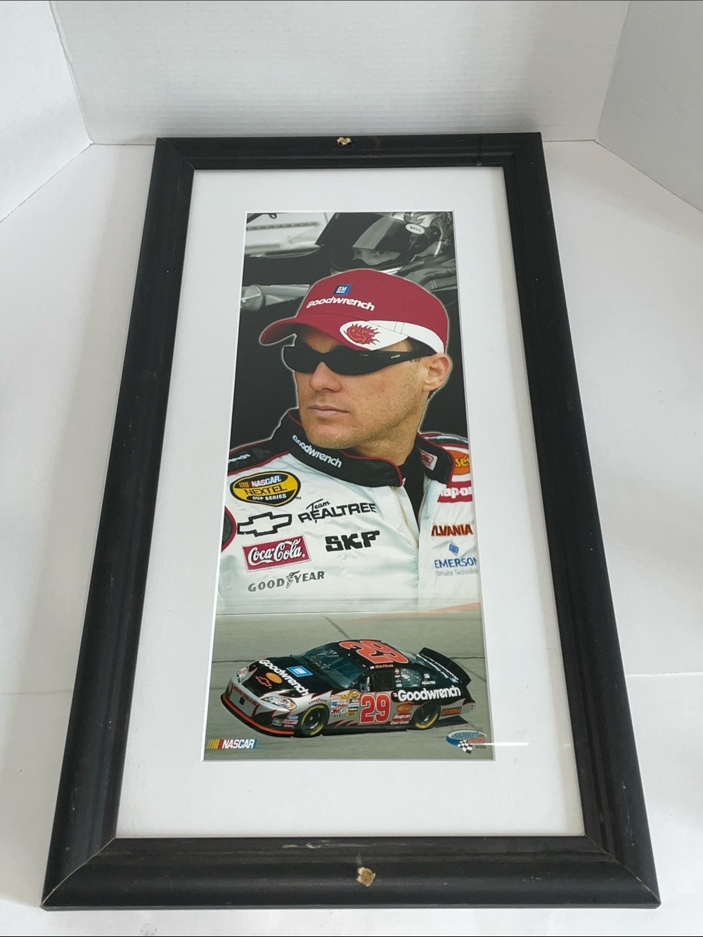 NASCAR Kevin Harvick 2006 Nextel Cup Series Goodwrench Framed Picture Wall Decor